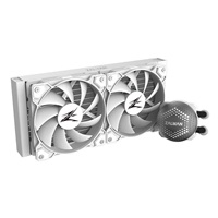 Zalman vodní chladič CPU ALPHA24 White / 2 x 120 mm / PWM / ARG / bílá