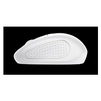 TRUST Myš PRIMO WIRELESS MOUSE MATT WHITE, USB, bezdrátová