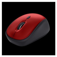 TRUST myš Yvi+ Wireless Mouse Eco Red, červená