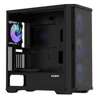 Zalman skříň Z10 Duo / ATX / 4x120 mm ARGB fan / 2xUSB 3.0 / USB-C / tvrzené sklo