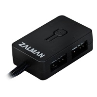 Zalman sada 3 ks ventilátorů ZM-IF120 / 120mm / ARGB / 3-pin / bíločerná