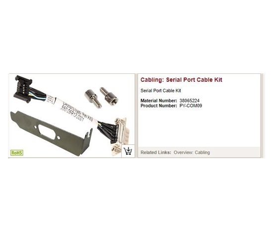 FUJITSU Serial Port (RS232) - pro TX1310M5