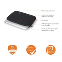 DICOTA BASE XX Sleeve 14-14.1" Camel Brown