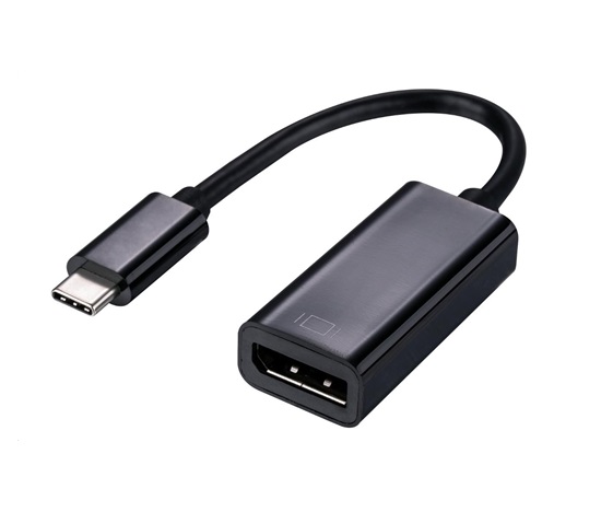 C-TECH adaptér Type-C na Displayport, M/F, 15cm