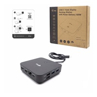 i-tec USB-C HDMI + Dual DP Docking Station + Power Delivery 100 W