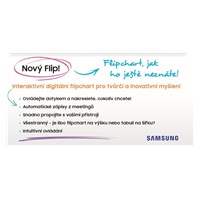 SAMSUNG LFD 55" - LH55WMBWBGCXN  FLIP PRO panel