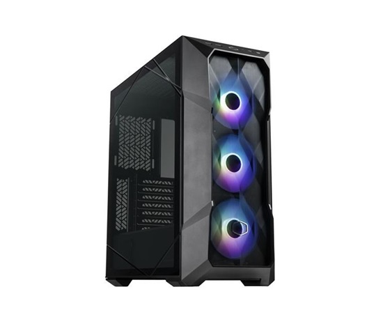 Cooler Master case MasterBox TD500 MESH V2, ATX, bez zdroje, průhledná bočnice, černá