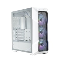 Cooler Master case MasterBox TD500 Mesh V2, ATX, Průhledná bočnice, 3x 120mm ARGB Fan, Bílá