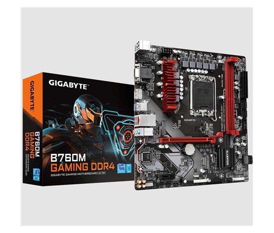 GIGABYTE MB Sc LGA1700 B760M GAMING DDR4, Intel B760, 2xDDR4, 1xDP, 1xHDMI, 1xVGA, mATX,