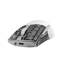 ASUS myš ROG KERIS WIRELESS AIMPOINT WHITE (P709), RGB, Bluetooth, bílá