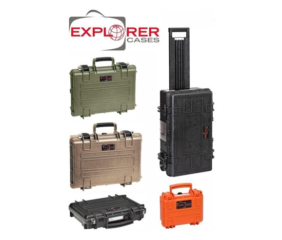 Explorer extra odolný kufr 4209 Green CV (42x30x10 cm, molitan pro Laptop až 15" v pouzdře, 2,4kg)