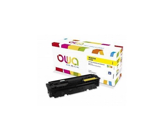 OWA Armor toner pro HP Laserjet M 450, 454, 455, 470, 479, 2100 stran, W2032A, yellow/žlutá