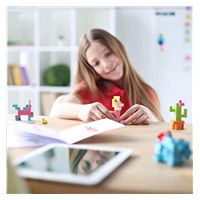 BAZAR - PIXIO Flags magnetická stavebnice - Poškozený obal (Komplet)