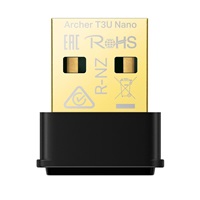 TP-Link Archer T3U Nano WiFi5 USB adapter (AC1300,2,4GHz/5GHz,USB2.0)