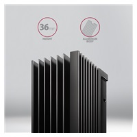AXAGON CLR-M2XL, aluminiowy pasywny radiator dla jedno- i dwustronnych dysków M.2 SSD, wysokość 36 mm