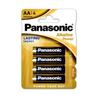 PANASONIC Alkalické baterie Alkaline Power LR6APB/4BP AA 1,5V (Blistr 4ks)