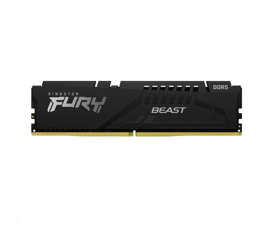 KINGSTON DIMM DDR5 32GB 6000MT/s CL36 FURY Beast Černá EXPO