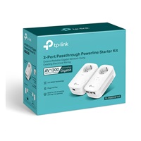TP-Link TL-PA8033P KIT průchozí powerline set (AV1300,3xGbE,1xGbE, HomePlug AV2)