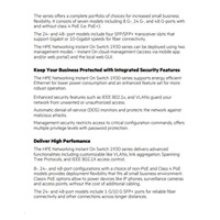 HPE Networking Instant On Switch 8p Gigabit 2p SFP (fanless) 1930
