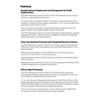 HPE Networking Instant On Switch 8p Gigabit CL4 PoE 2p SFP 124W 1930 (JL681)