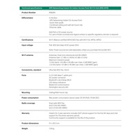HPE Networking Instant On Indoor Access Point AP25 (Wi-Fi 6 4x4 RW R9B28A)