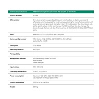 HPE Networking Instant On Switch 48p Gigabit 4p SFP 1830 (JL814)
