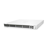HPE Networking Instant On Switch 40p Gigabit CL4 8p Gigabit CL6 PoE 2p 10GBT 2p SFP+ 600W 1960 (JL809A)