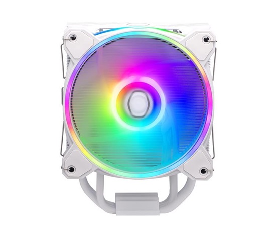 Cooler Master chladič Hyper 212 Halo White, 120mm ARGB, LGA1700, bílá