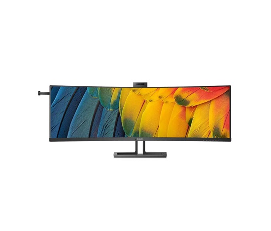 Philips MT VA LED 44,5" 45B1U6900CH/00 - VA, 5120x1440, 2xHDMI, DP, USB-C, USB, RJ45, repro, nast vysky, webcam, curved