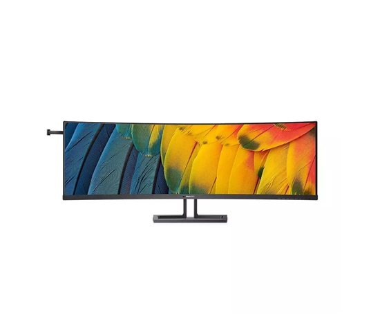 Philips MT VA LED 44,5" 45B1U6900C/00 - VA panel, 5120x1440, 2xHDMI, DP, USB-C, USB 3.2, RJ45, repro, nast vysky, curved