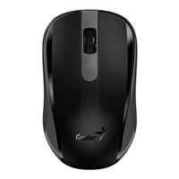 GENIUS myš NX-8008S/ 1200 dpi/ bezdrátová/ tichá/ BlueEye senzor/ černá