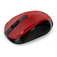 GENIUS myš NX-8008S/ 1200 dpi/ bezdrátová/ tichá/ BlueEye senzor/ červená