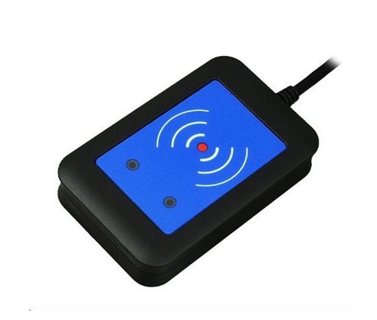 Elatec RFID Čtečka Elatec TWN4, Legic NFC, 125kHz/13,56MHz, USB, černá