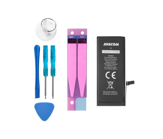 AVACOM baterie pro Apple iPhone 7 - vysokokapacitní, Li-Ion 3,8V 2300mAh (náhrada 616-00255)