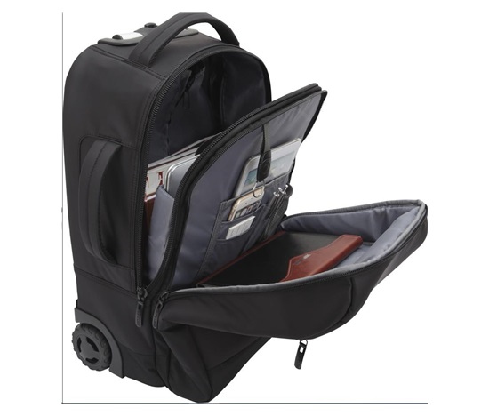 Bestlife batoh s kolečky pro 15,6" notebook s USB konektorem