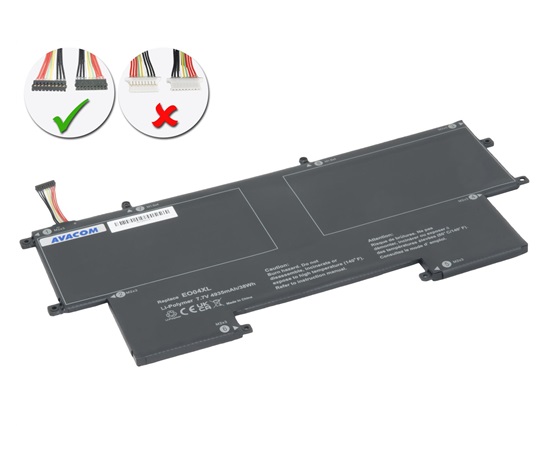 AVACOM baterie pro HP EliteBook Folio G1 Li-Pol 7,7V 4935mAh 38Wh - černý konektor