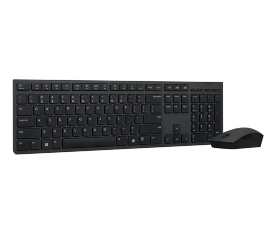 LENOVO klávesnice a myš bezdrátová Professional Wireless Rechargeable Keyboard and Mouse Combo - Czech/Slovak