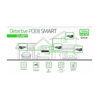 EVOLVEO kamerový systém Detective POE8 SMART, 4 kamery