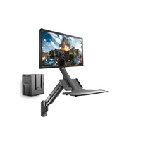 Nástěnný 3D polohovací držák monitoru a Pc Fiber Mounts M8C38