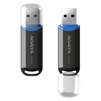 ADATA Flash Disk 64GB C906, USB 2.0 Classic, černá