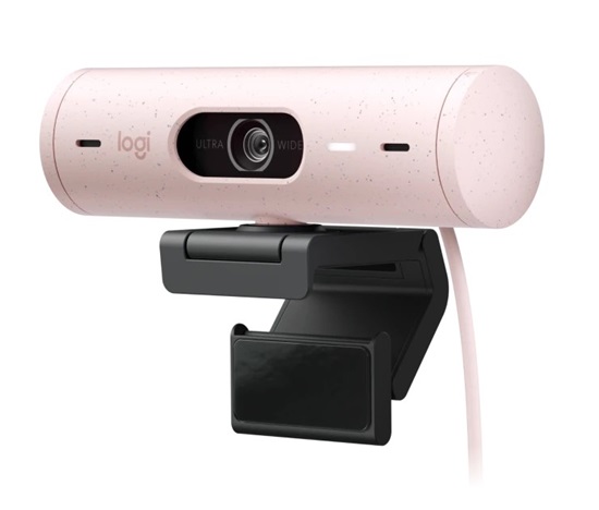 Logitech Webcam BRIO 500, Rose