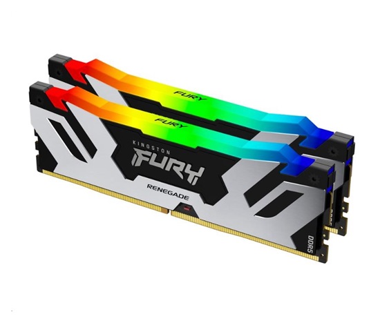 KINGSTON DIMM DDR5 64GB (Kit of 2) 6000MT/s CL32 FURY Renegade RGB