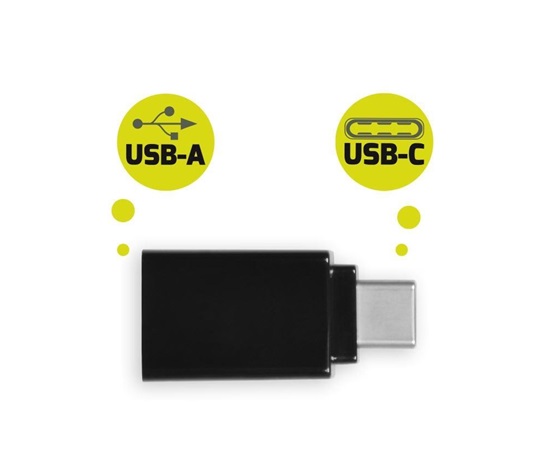 PORT konvertor z USB-C 3.1 do USB-A 3.0, černá