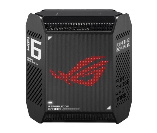 ASUS GT6 1-pack black Wireless AX10000 ROG Rapture Wifi 6 Tri-band Gaming Mesh System