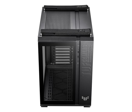 ASUS case TUF GAMING CASE (GT502) TG, Mid Tower, průhledná bočnice, černá