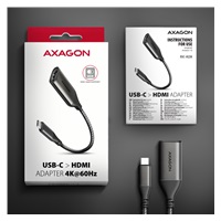 AXAGON RVC-HI2M, USB-C -> HDMI 2.0a konwerter / adapter, 4K/60Hz HDR10