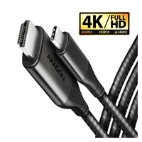 AXAGON RVC-HI2MC, USB-C -> HDMI 2.0 konwerter / kabel 1.8m, 4K/60Hz HDR10