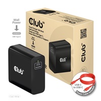 Club3D cestovní nabíječka USB-C 140W GaN Technologie, 1xUSB-C, podpora PD 3.1