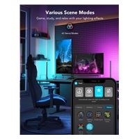 Govee Smart Gaming WiFi LED Panely + Smart Dual ovladač