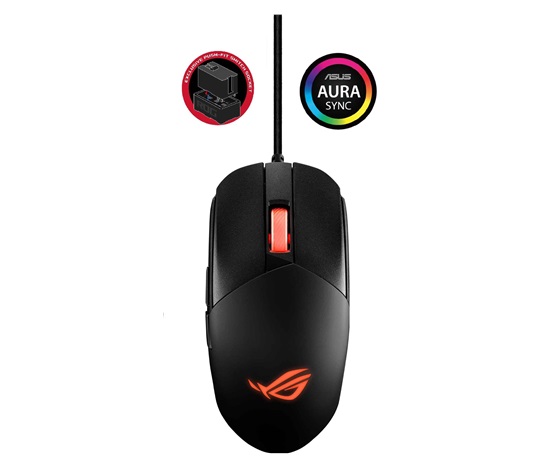 ASUS myš ROG STRIX IMPACT III, černá